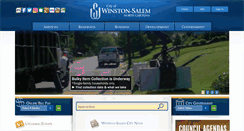 Desktop Screenshot of ci.winston-salem.nc.us